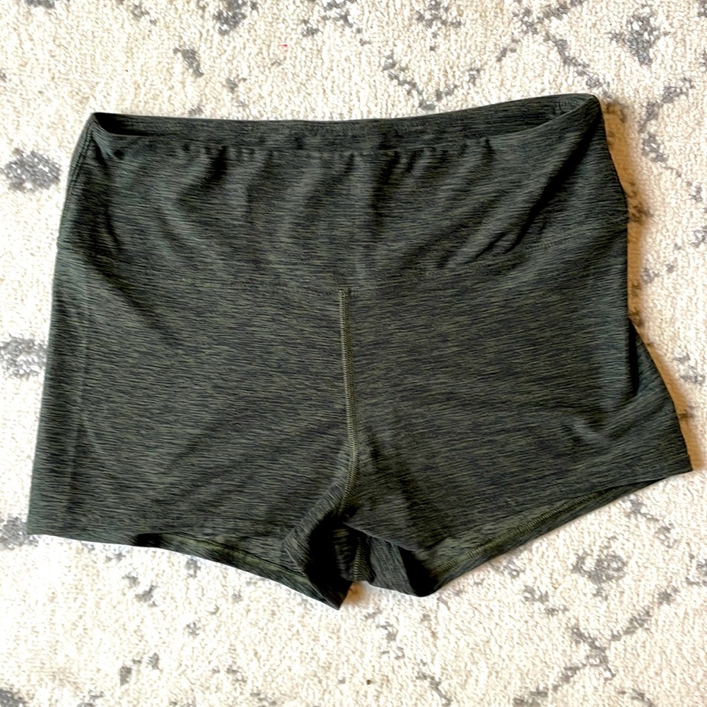 Victoria’s Secret booty shorts, green - large